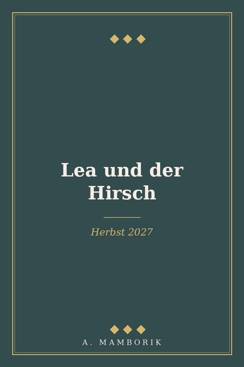 Lea und der Hirsch - Buchcover